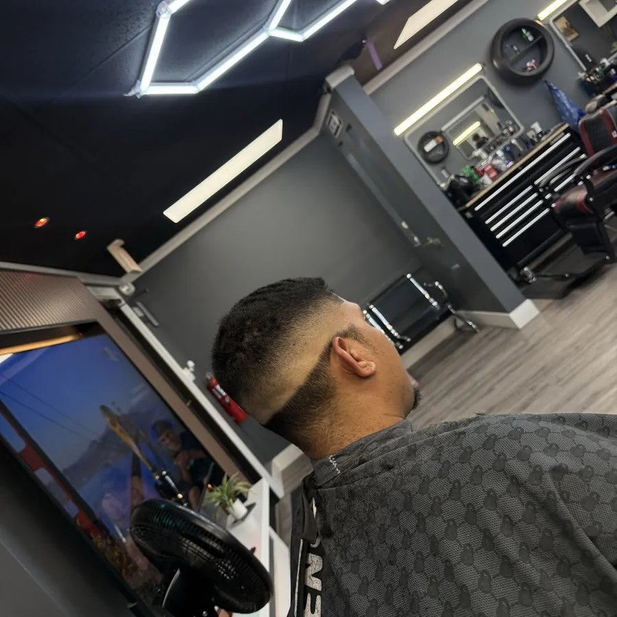 Skin fade visto desde atrás, por alexgcutz
